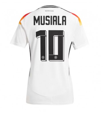 Alemania Jamal Musiala #10 Primera Equipación Eurocopa 2024 Manga Corta